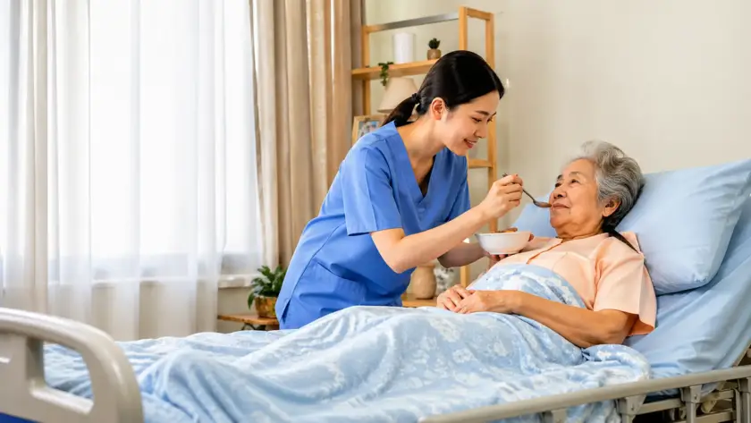 Bedridden care, CNH Nursing Home, ดูแลผู้ป่วยติดเตียง, ดูแลผู้ป่วยที่บ้าน, ป้องกัน, ผู้ป่วยติดเตียง, พลิกตัวผู้ป่วยติดเตียง, ศูนย์ดูแลผู้สูงอายุ, สุขภาพจิตผู้สูงอายุ, แผลกดทับ